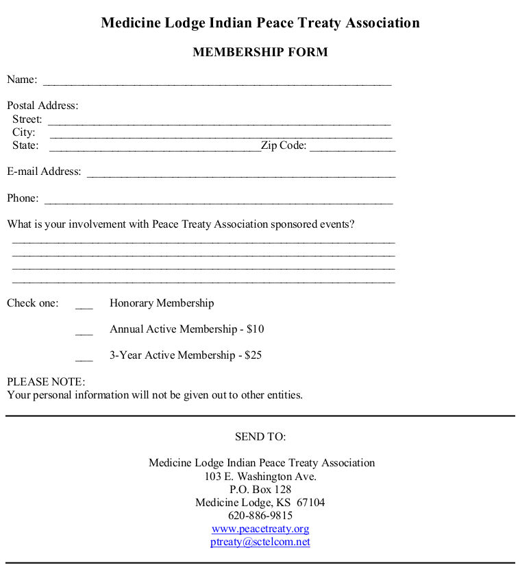 Download membership form
