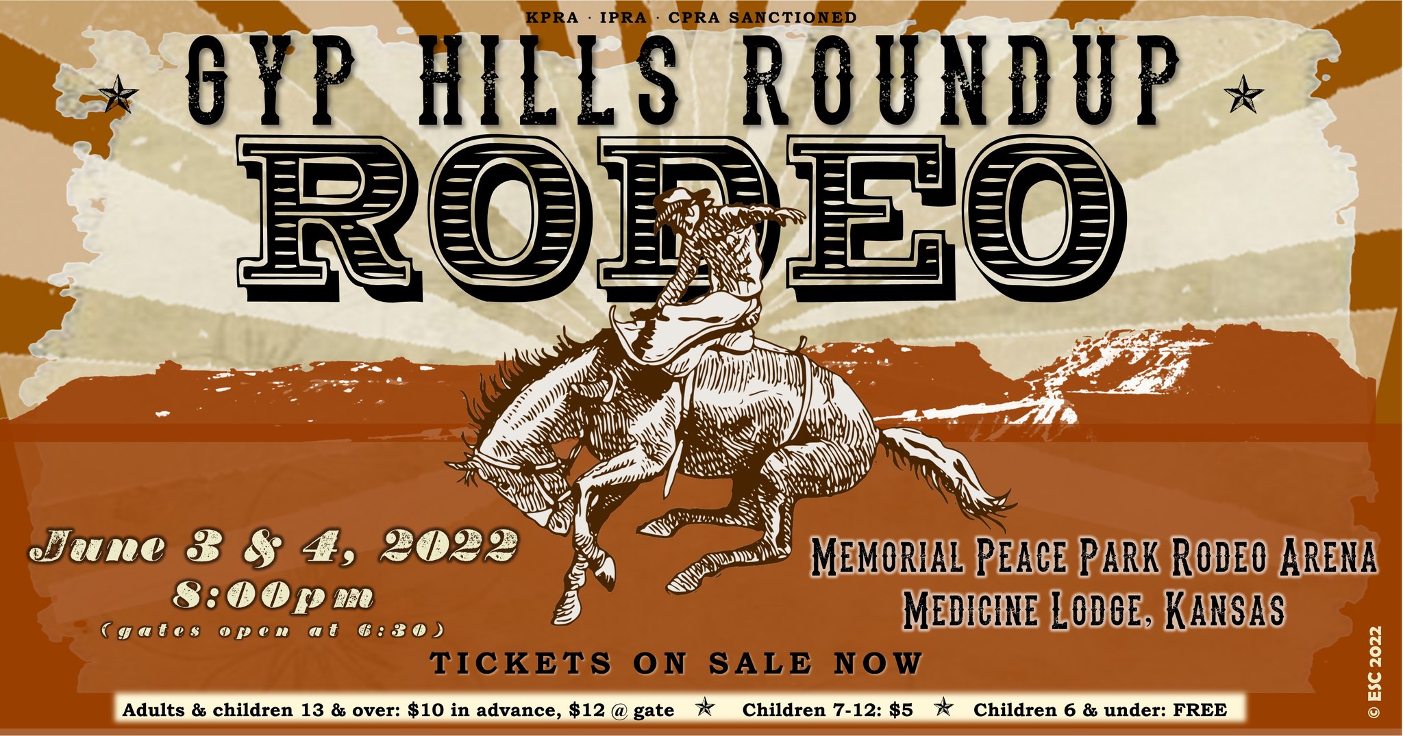 Gyp Hills Roundup Rodeo header