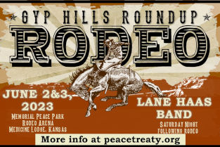 image of 2023 roundup rodeo flyer